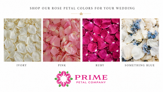 How to Choose the Perfect Wedding Petal Colors for Your Big Day