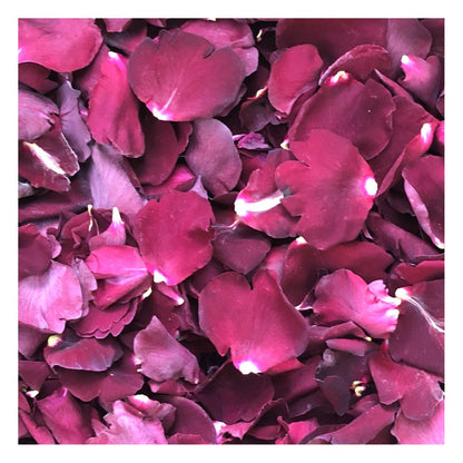 Bulk crimson rose petals for rich red wedding and event décor – Prime Petal Company