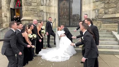 Bulk Ivory Rose Petals for weddings – Prime Petal Company. petals for weddings and romantic events, Wedding décor.  Rose Petal Wedding Toss in Slow Motion Video. 